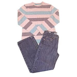 Boys 2 Piece Outfit Set Size Large Top 14 Pants